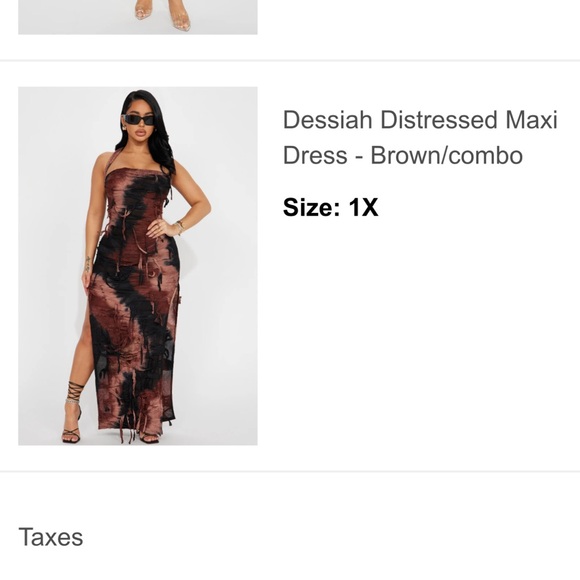 Sheer party dress - Picture 3 of 3